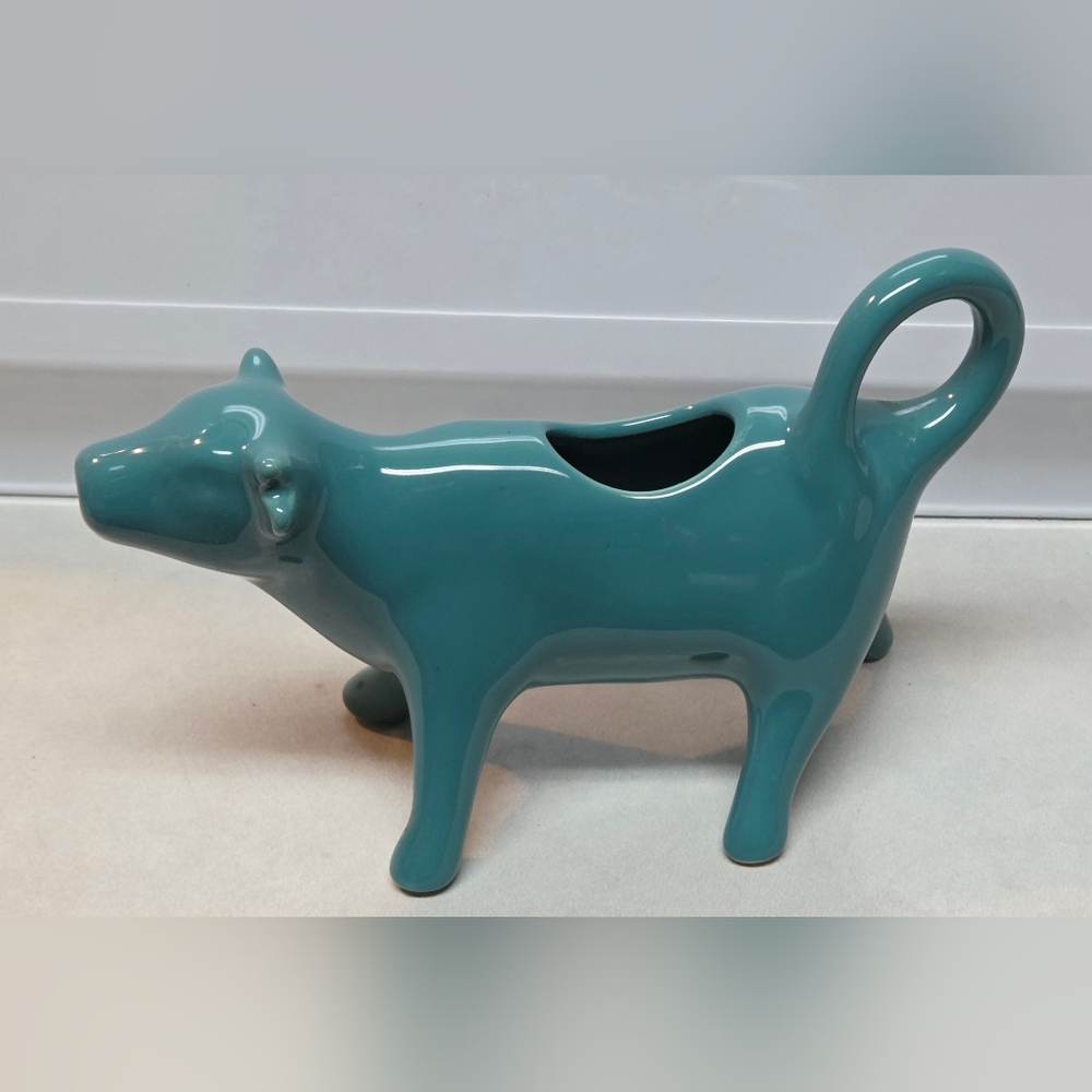 The Pioneer Woman Teal Cow Creamer